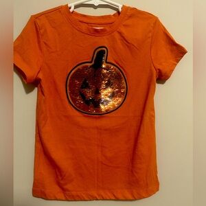 NWOT Never Worn Sequin 🎃 orange kids sz 6-6x in new shape! Will ship tomorrow!